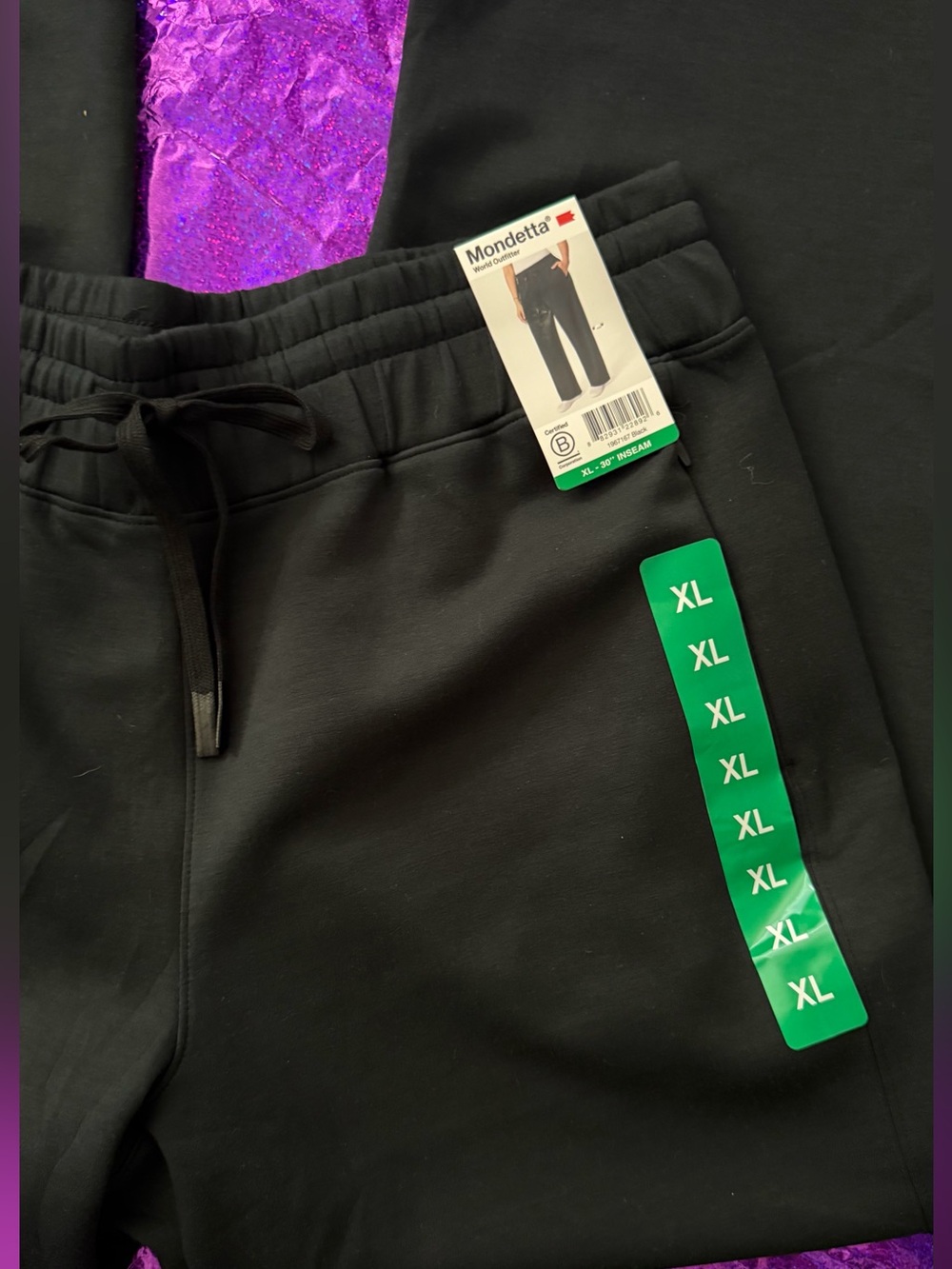 Mondetta women Black Jogger Sweatpants